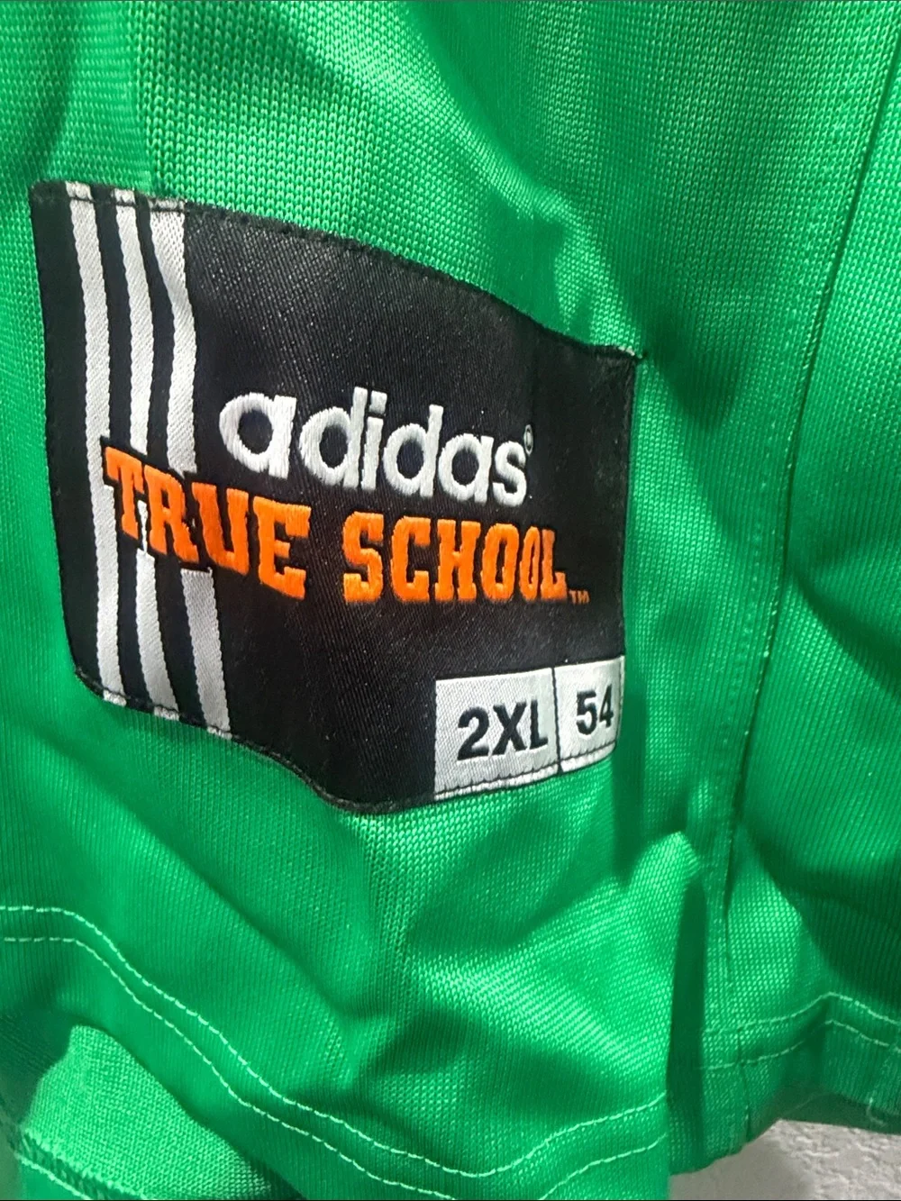 adidas Green and Yellow 'Montana' Jersey